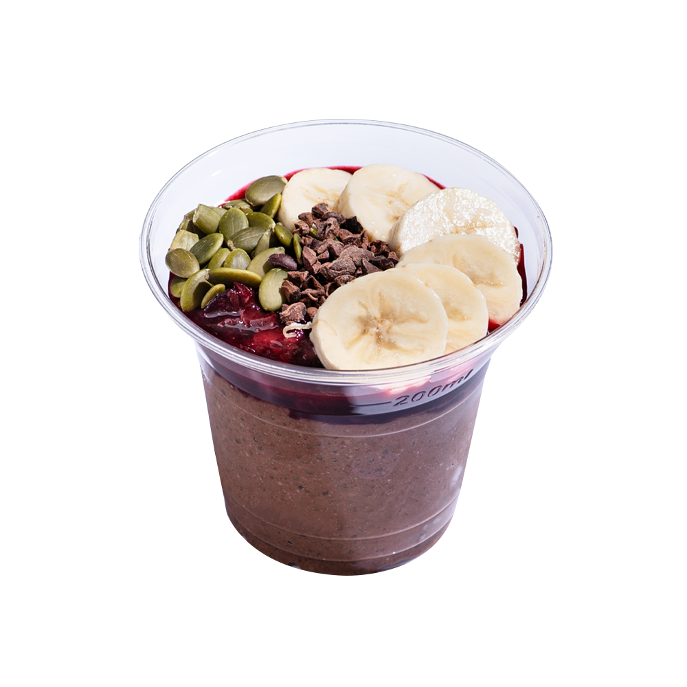 Cherry Chocolate Chia Pudding | 1 pax