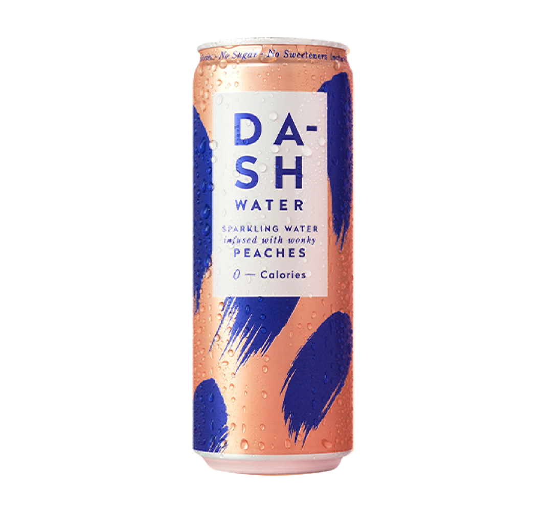 Dash Peach Sparkling Water | 1 Bottle