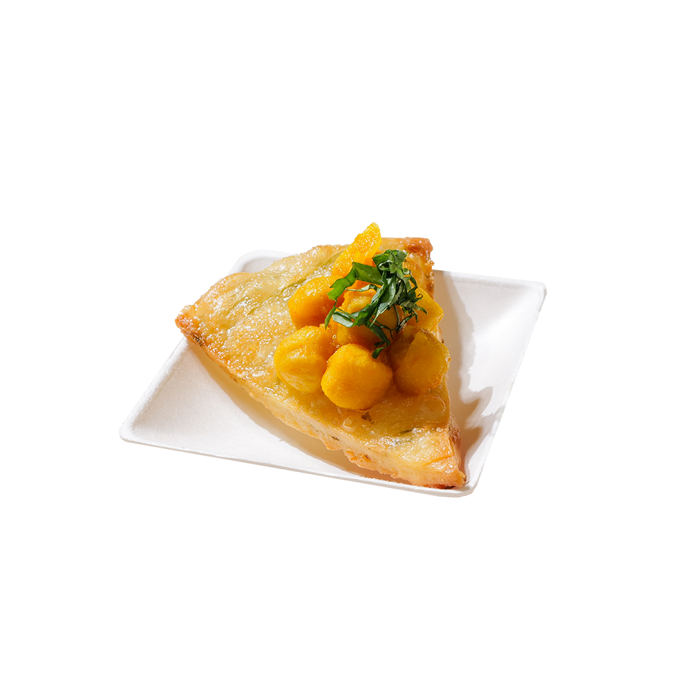 Spiced Chickpea Chive Pancakes | 16 portions