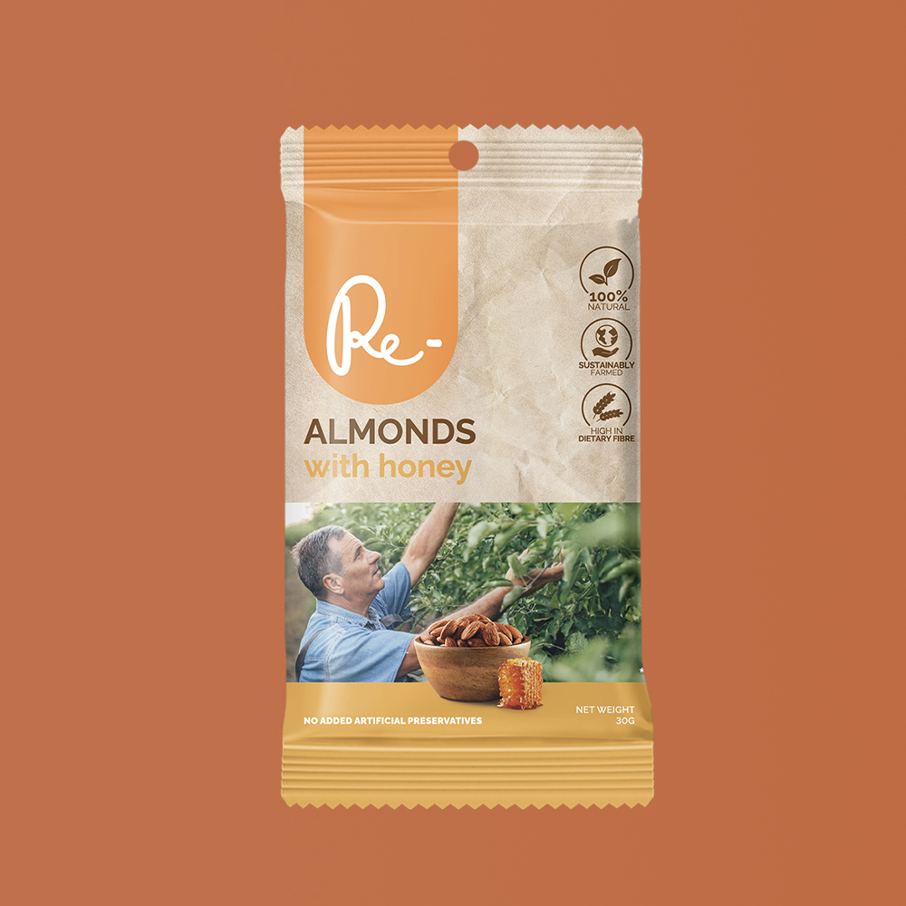 Almonds with honey Fresh Kitchen