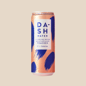 Dash peach water